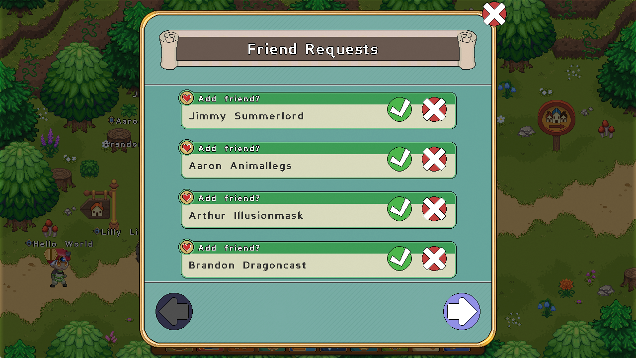 best friends list