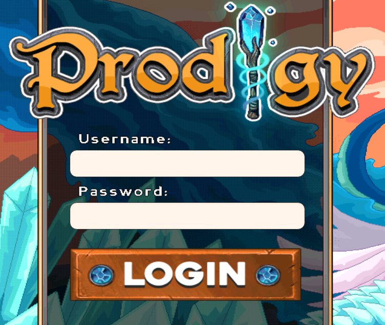 old prodigy the math game login