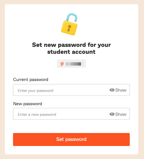 Enter New Student Password.png