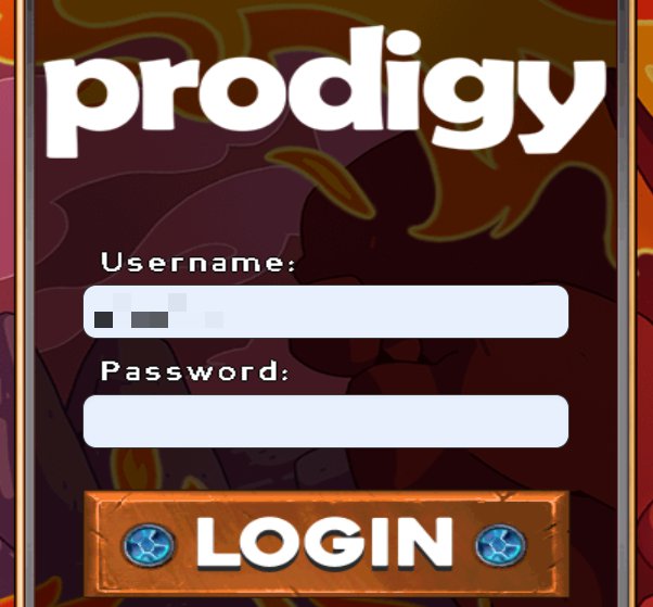 prodigy student math games login