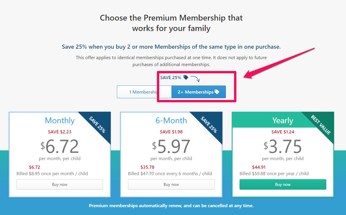 how much does it cost to be a prodigy member