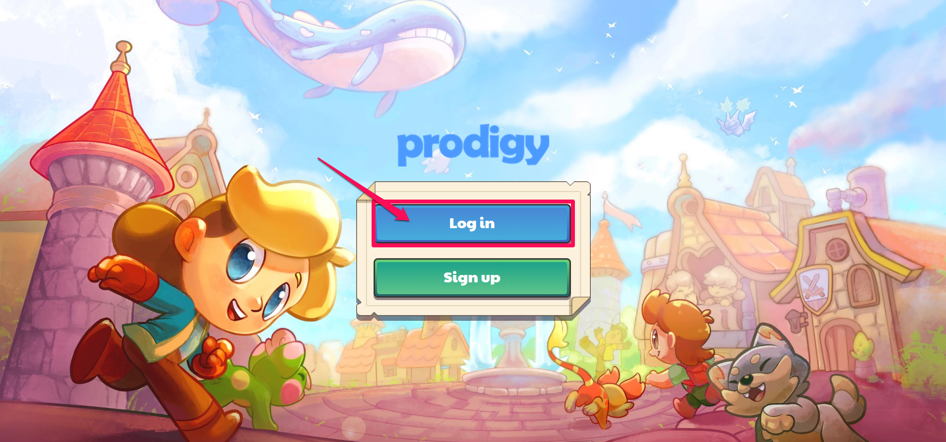 prodigy math game login student play free