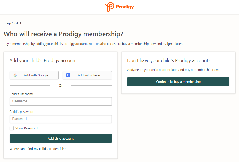 prodigy membership coupon code