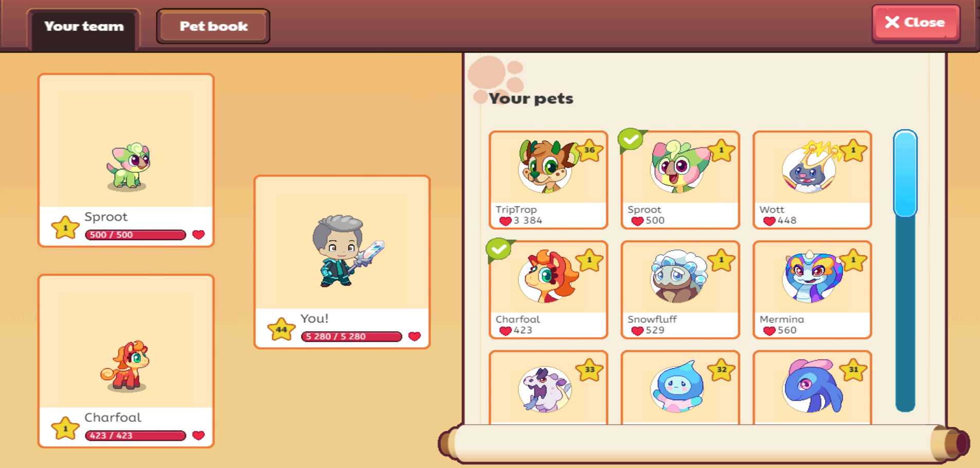 How To: Select Pets For Your Battle Team – Prodigy Education