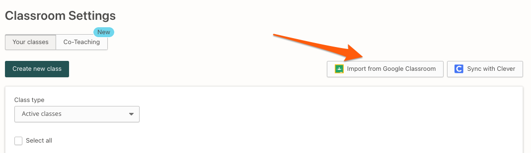 Sync With Google Classroom (Teacher) - Typing.com